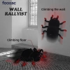 FOOZAC Cross-border simulation spider prank props, spoofing scary animals, wall-climbing car remote control car hero, children's charging and lighting F details Picture